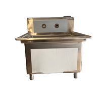 EFI SI824-1N 24? x 24? x 14? Corner Drain One Compartment Sink With No Drain Board