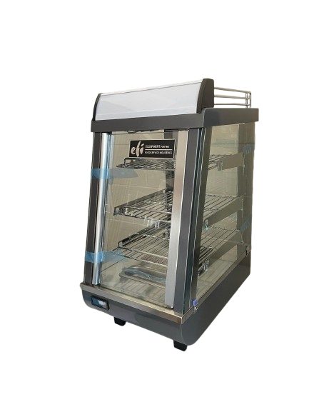 EFI HCGS-1426 14? Straight Glass Countertop Heated Display Case