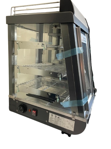 EFI HCGS-1426 14? Straight Glass Countertop Heated Display Case