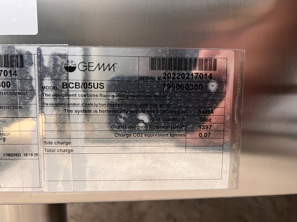 Eurodib BCB 05US Commercial Blast Chiller