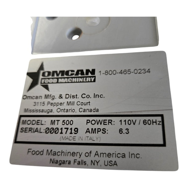 Omcan MT 500 Vacuum Packaging Machine
