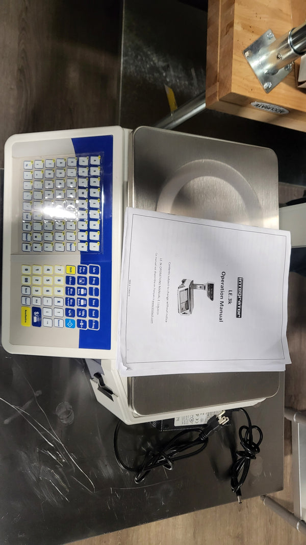 Kilotech LE.3K 30 Kg. Digital Label Printing Scale