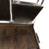 Omcan 19937 Double Panini Grill With Top And Bottom Grooved Grill Surface