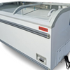 New Air NIF-56-CG Curved Glass Display Chest Freezer - 56 Inch