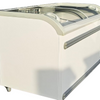 New Air NIF-56-CG 56in Curved Glass Island Freezer