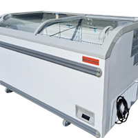 New Air - NIF-56-CG - Freezer - Chest - Display - Curved - 56 Inch