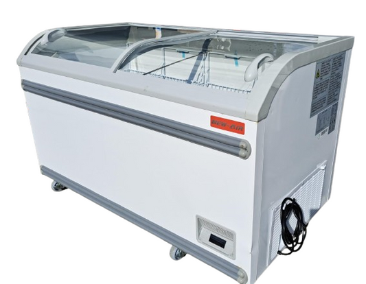 New Air - NIF-56-CG - Freezer - Chest - Display - Curved - 56 Inch