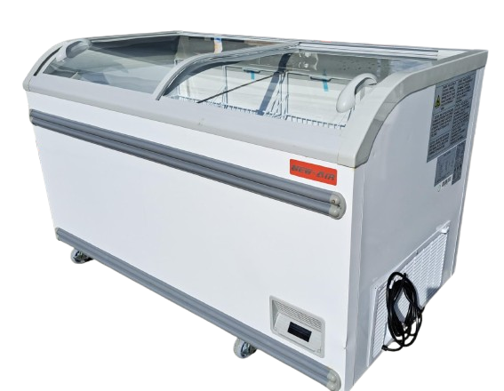 New Air - NIF-56-CG - Freezer - Chest - Display - Curved - 56 Inch