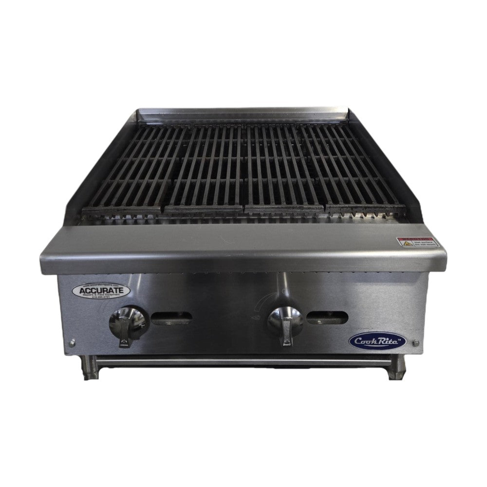 Atosa ATCB-24 Countertop Charbroiler - Natural Gas