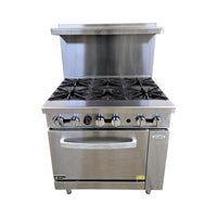 EFI RCTRS-6BN Natural Gas Range - 36 Inch
