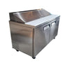 EFI CSDR2-60VCX Refrigerated Prep Table - 60 inch