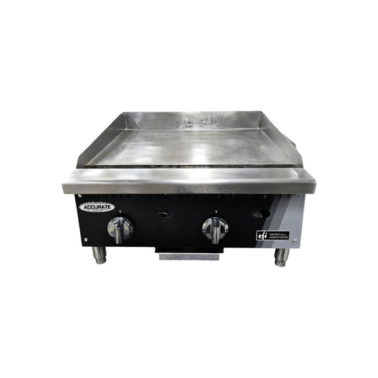 EFI RCTTG-24N Natural Gas Thermostat Griddle - 24 Inch