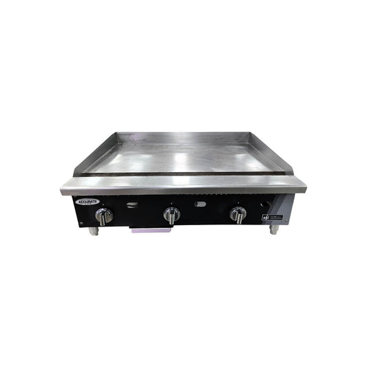 EFI RCTTG-36N Countertop Natural Gas Thermostatic Griddle - 36 Inch