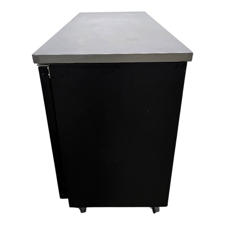 EFI CBBGD2-48CC 2 Door Glass Back Bar Refrigerator