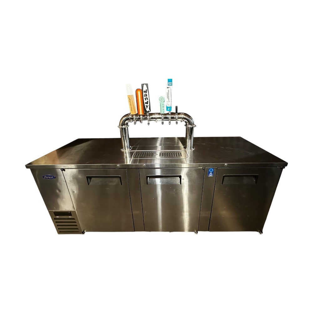Atosa MKC90GR Refrigerated Keg Cooler - 3 door (Cosmetic scratches and dents)