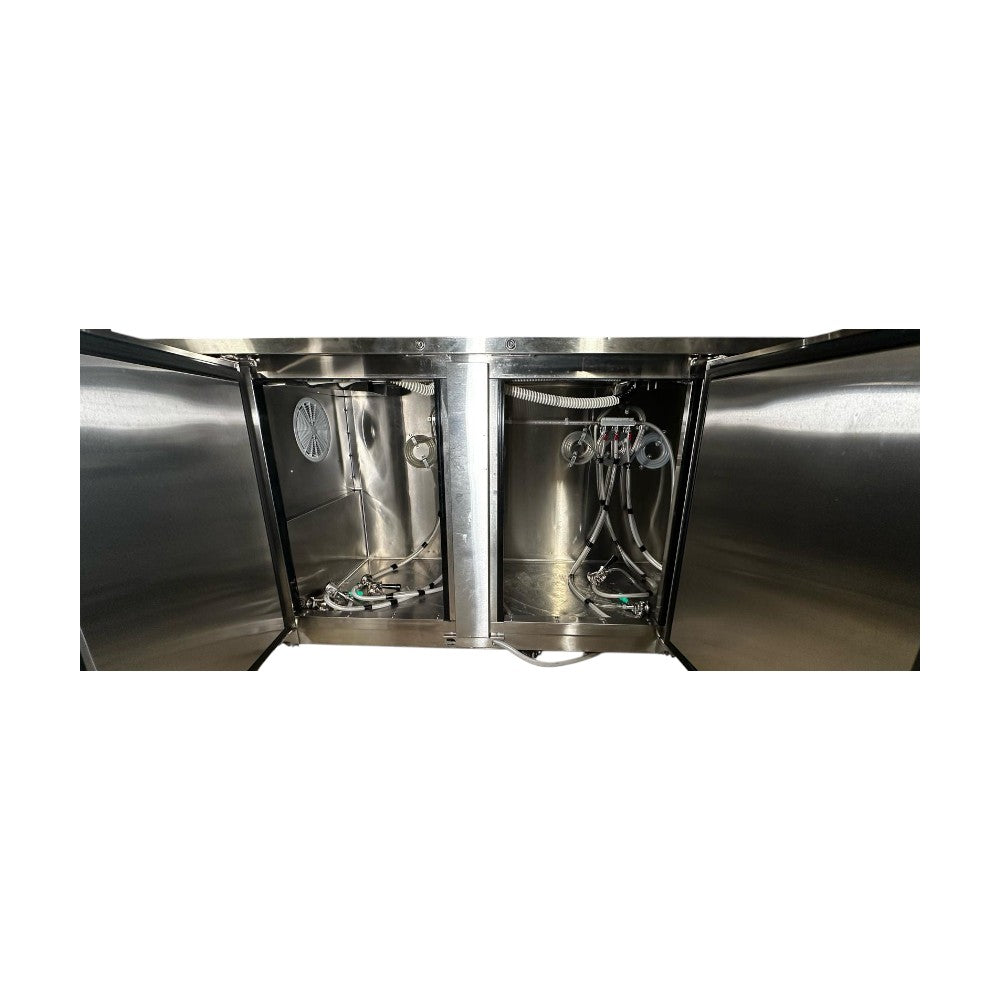 Atosa MKC90GR Refrigerated Keg Cooler - 3 door (Cosmetic scratches and dents)