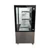 Omcan RS-CN-0271-S Glass Refrigerated Display Case - 3 Shelf - 36 Inch