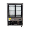 Omcan RS-CN-0271-S Glass Refrigerated Display Case - 3 Shelf - 36 Inch