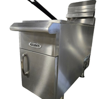 Omcan CE-CN-UR-CF15-NG Countertop Gas Fryer