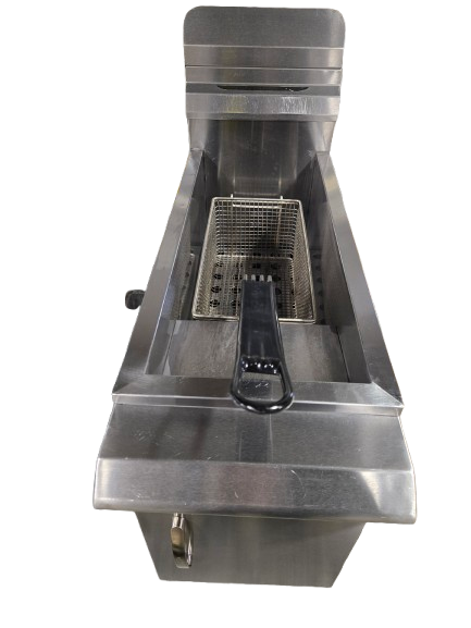 Omcan CE-CN-UR-CF15-NG Countertop Gas Fryer