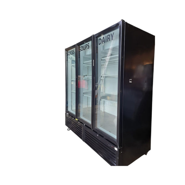 Kool It - LX-74RE - Fridge - 3 Glass Door - 79 Inch