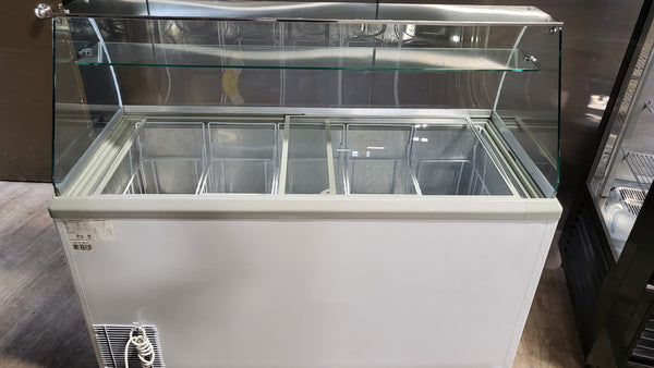 New Air NIF-60-DC Ice Cream Dipping Display Case