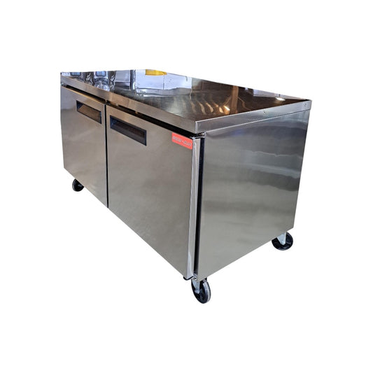 New Air NUR-060-SS Undercounter Refrigerator - 2 Door - 60''
