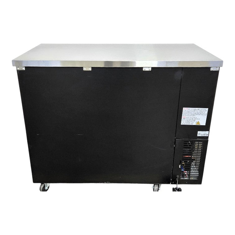 EFI CBBGD2-48CC 2 Door Glass Back Bar Refrigerator