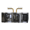Atosa MKC90GR Keg Cooler with 2 Quad Tap Towers
