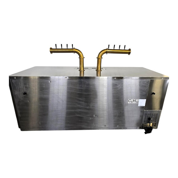 Atosa MKC90GR Keg Cooler with 2 Quad Tap Towers