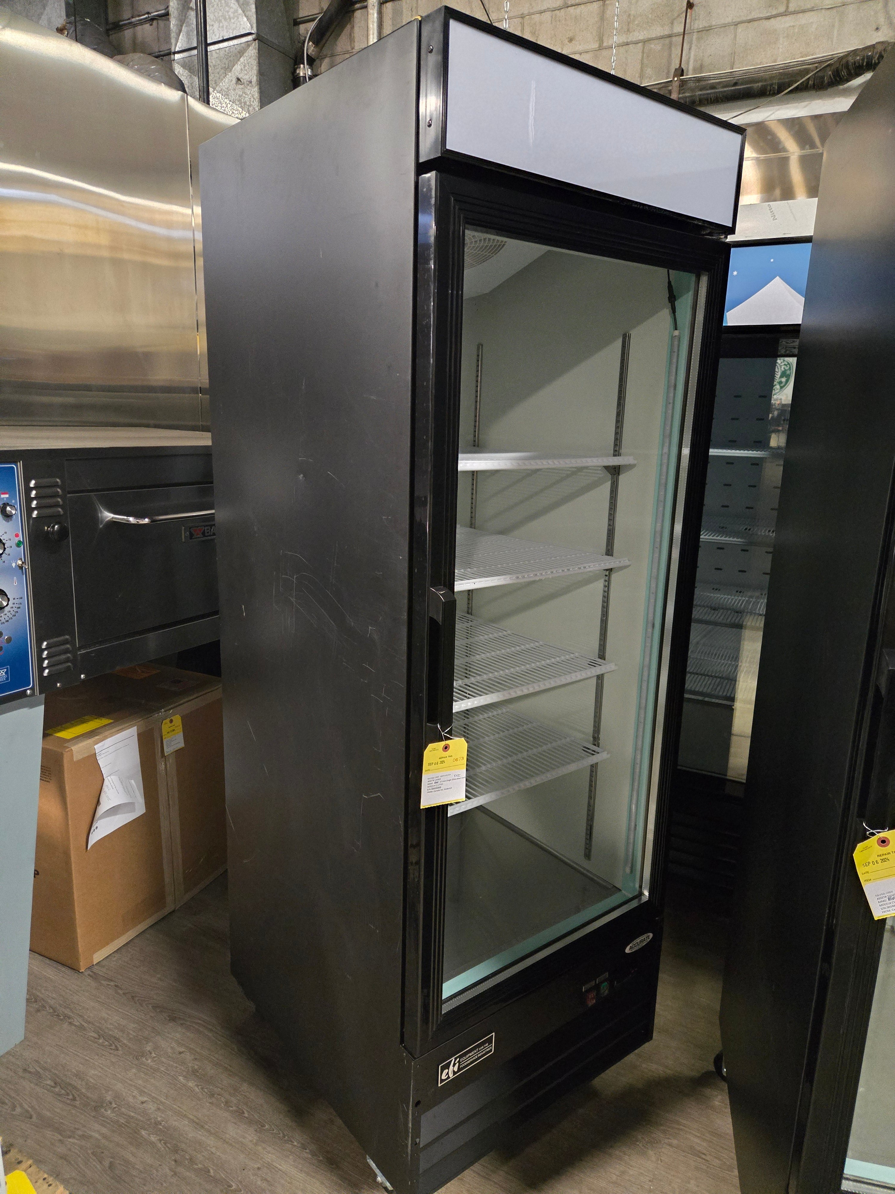 EFI 27 inch Single Glass Door Display Refrigerator CI-27GD