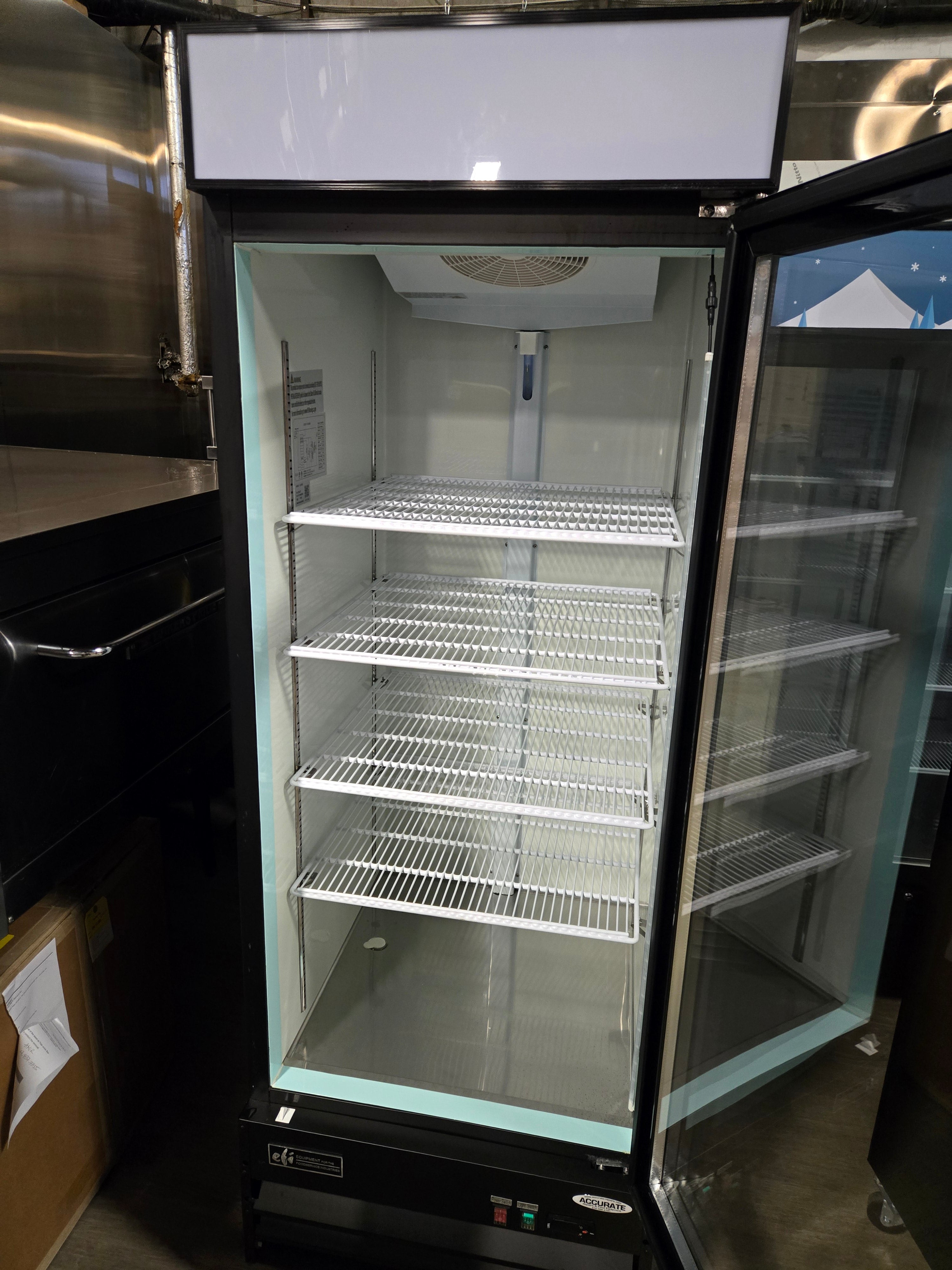 EFI 27 inch Single Glass Door Display Refrigerator CI-27GD