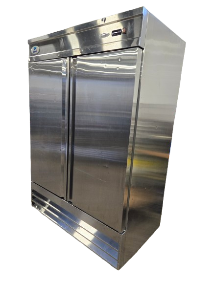 Danair NRG-2-SDF-54-HC Two-door stainless freezer