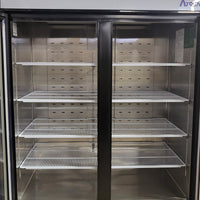Atosa MCF8723GR Double Door 54in Wide Display Refrigerator