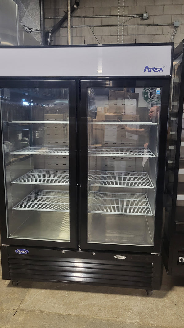 Atosa MCF8723GR 55in Glass Door Refrigerator