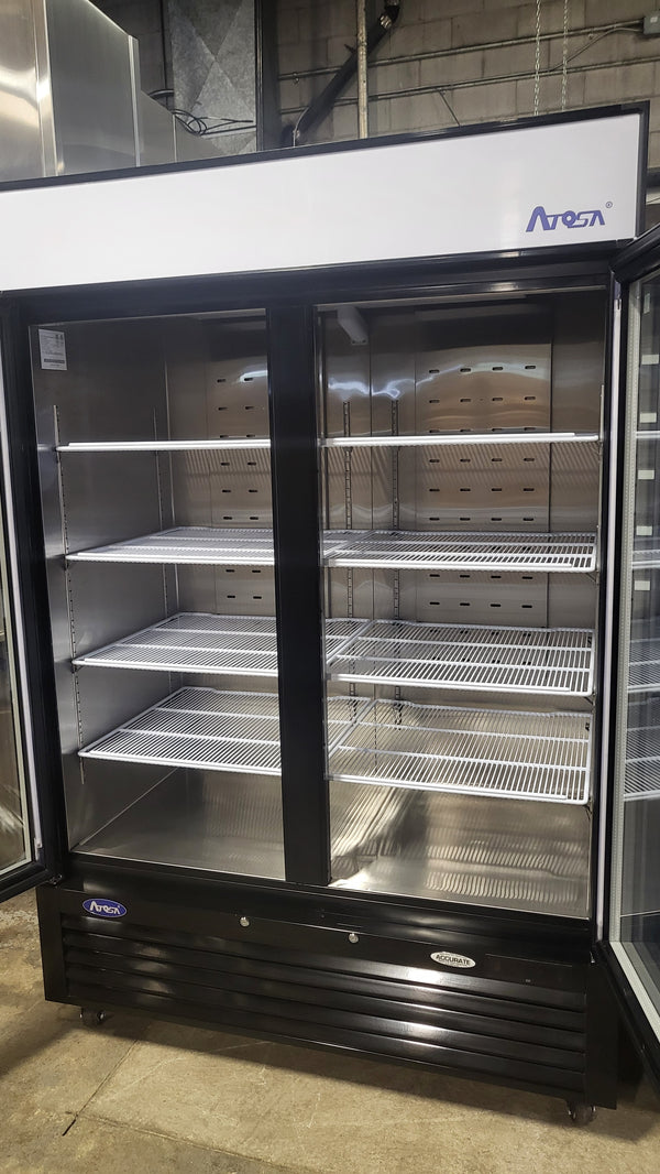 Atosa MCF8723GR 55in Glass Door Refrigerator