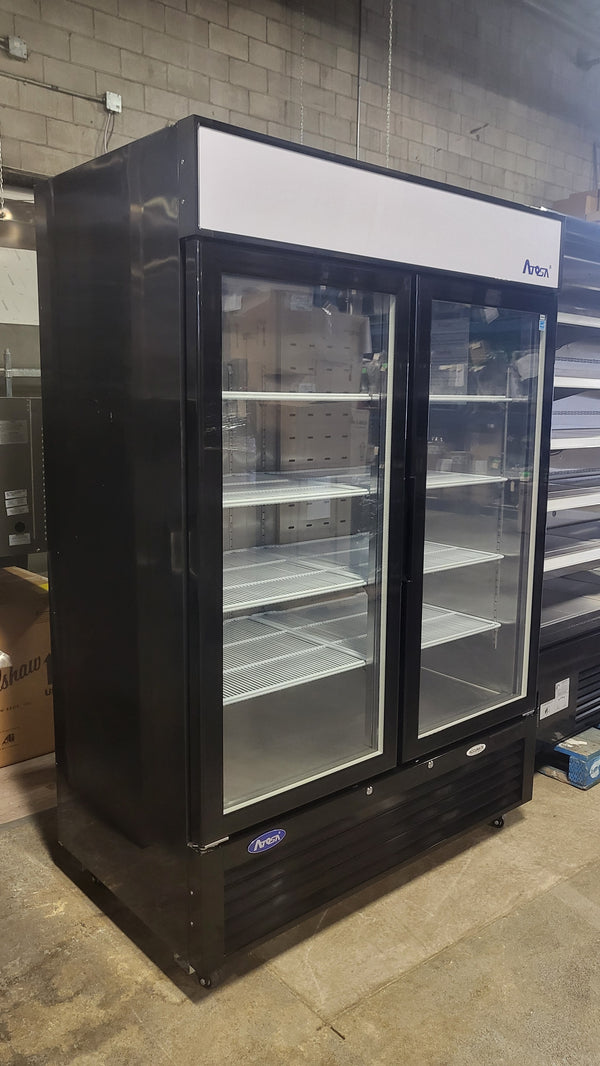 Atosa MCF8723GR 55in Glass Door Refrigerator