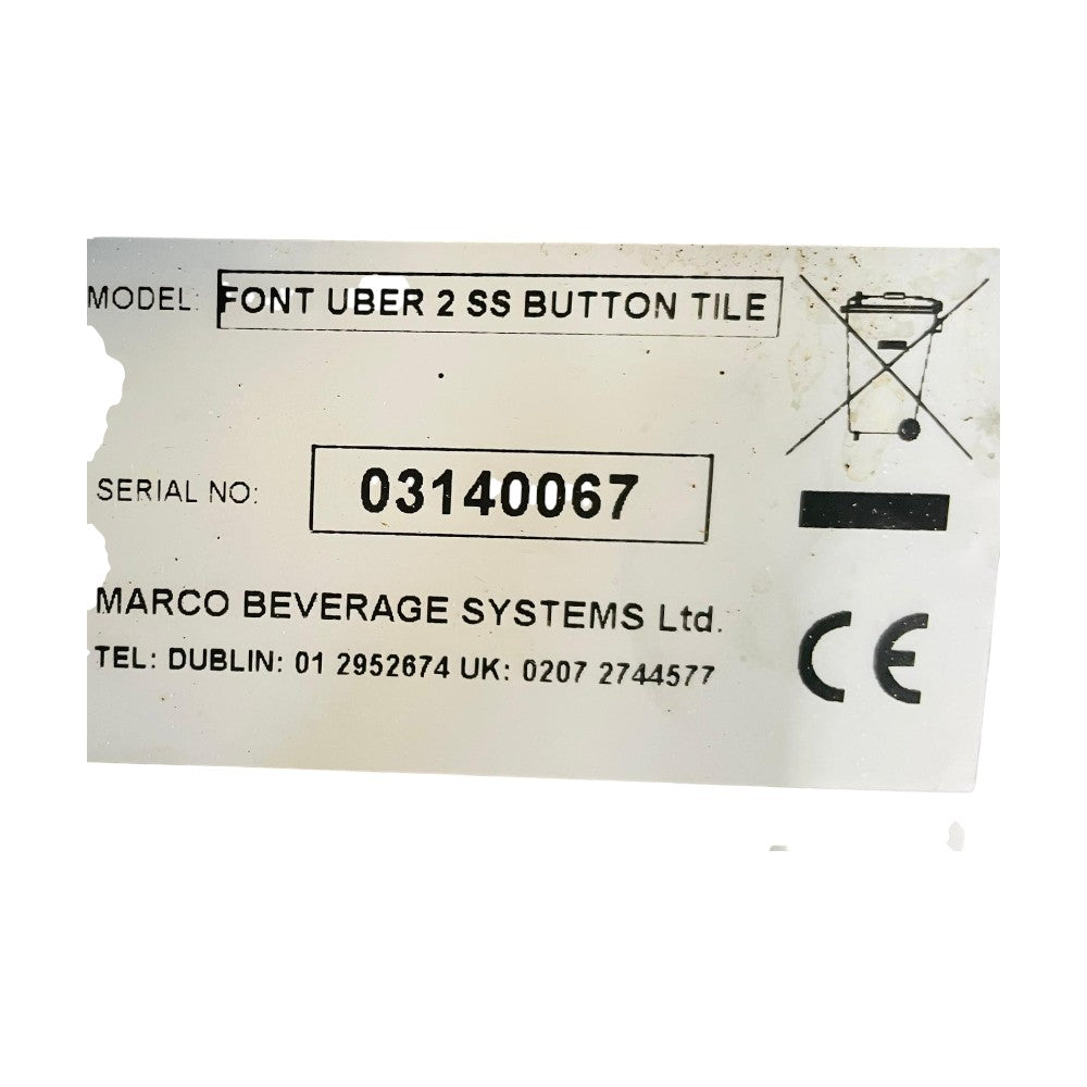 Marco 1000752US - Ecosmart UC10 Undercounter Water Broiler