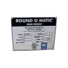 Round O Matic R-900 Dough Rounder
