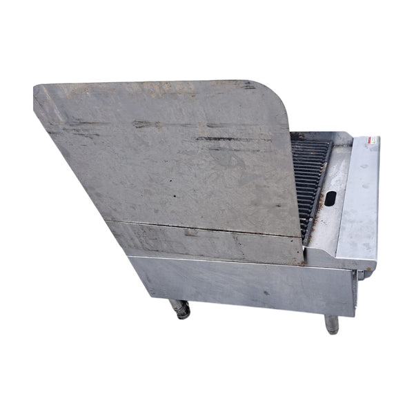 Atosa ATCB-24 Natural Gas Char Rock Charbroiler - 24 inch