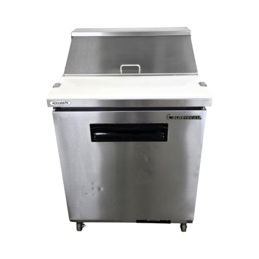 Coldstream CSSU-29-HC  Refrigerated Prep Table - 1 Solid Door - 29 Inch