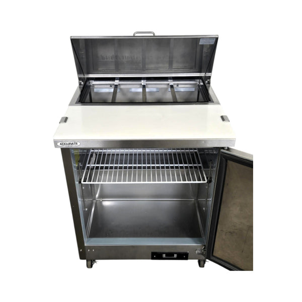 Coldstream CSSU-29-HC  Refrigerated Prep Table - 1 Solid Door - 29 Inch
