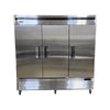 Atosa MBF8508GR Reach-in Refrigerator - 3 Solid Door - 82''