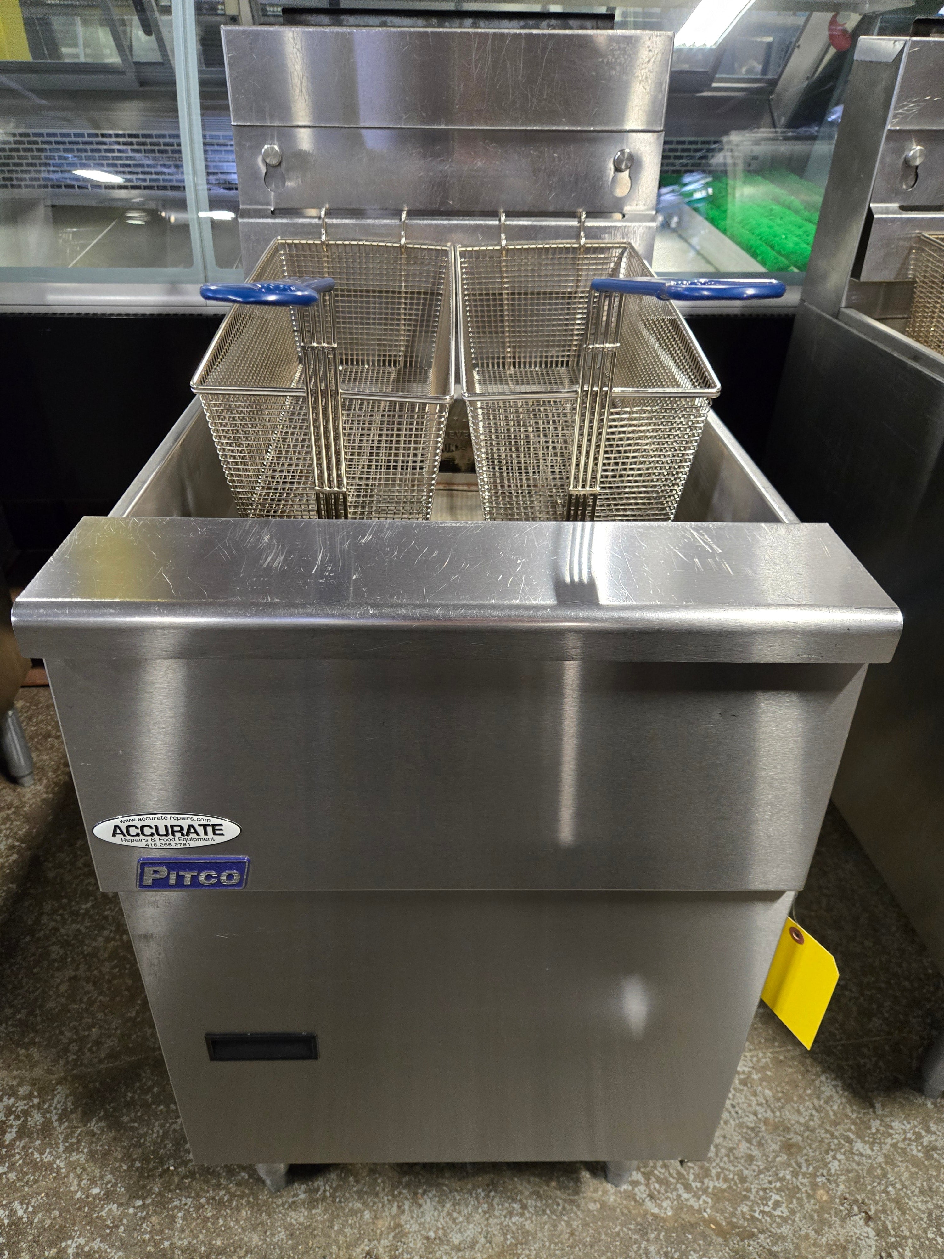 Pitco Natural Gas Floor Fryer SG18-S