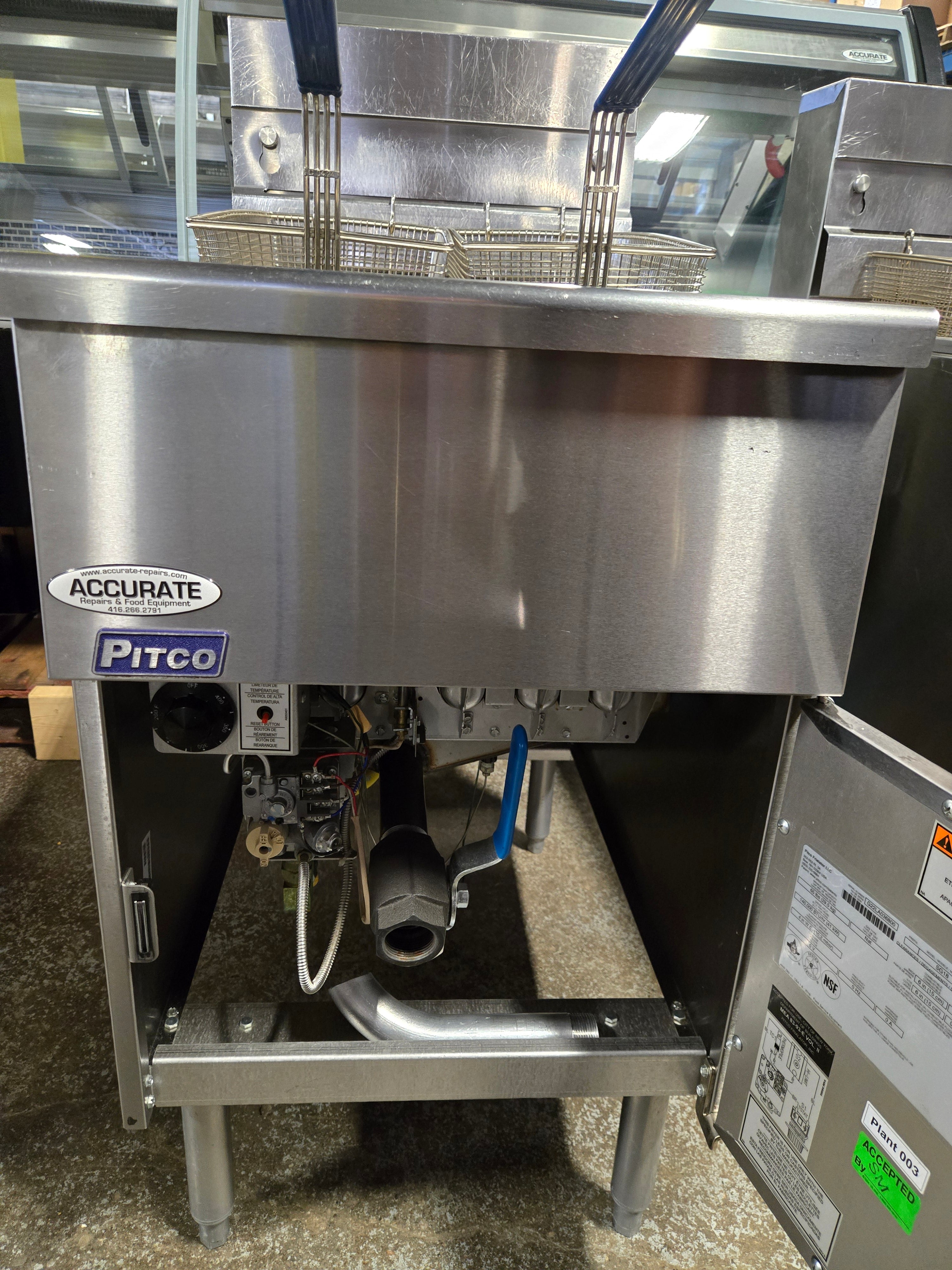 Pitco Natural Gas Floor Fryer SG18-S