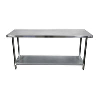 Stainless Steel T2472 Work Table - 72 x 24
