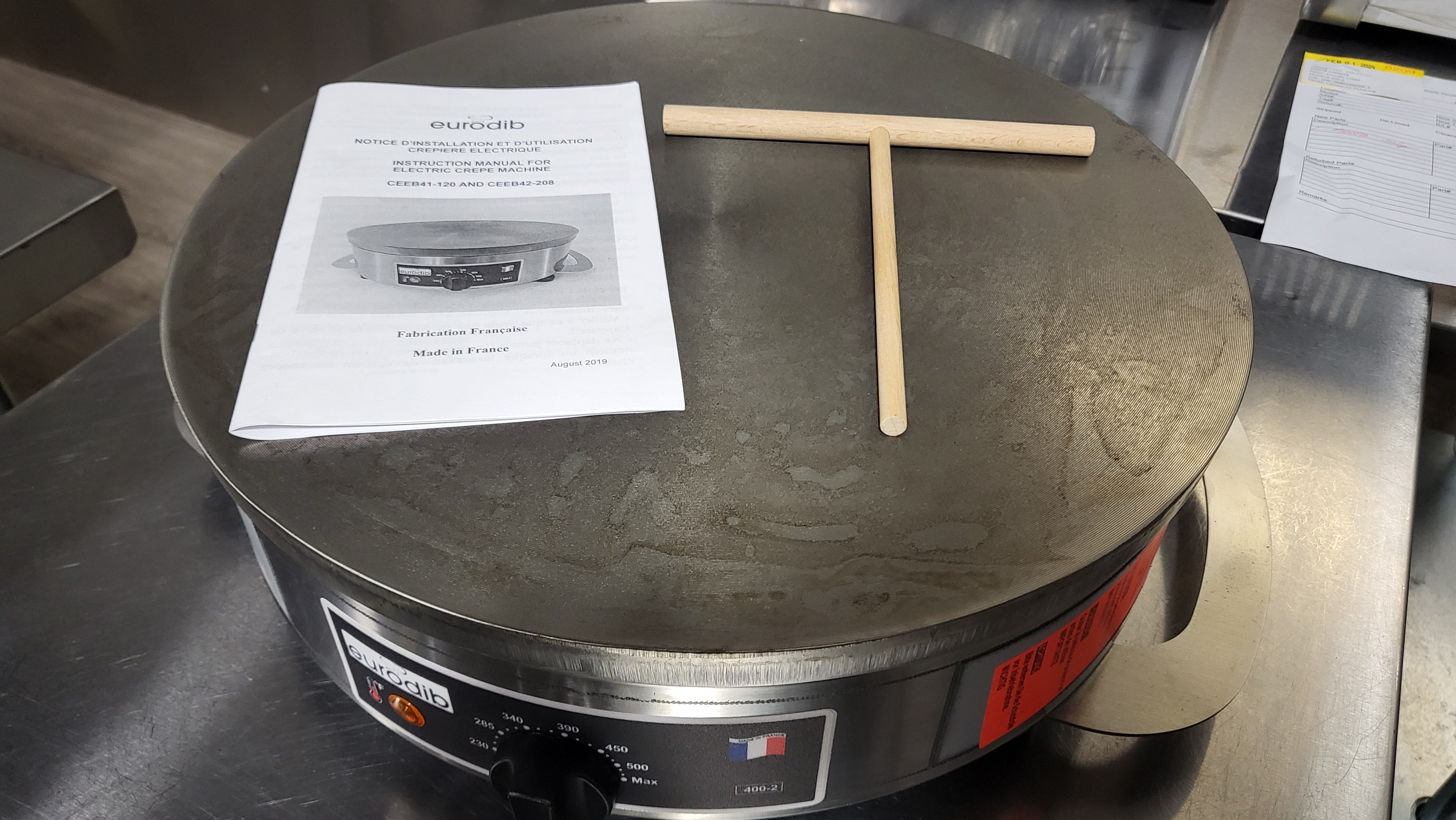 Eurodib 400-2 Crepe Maker