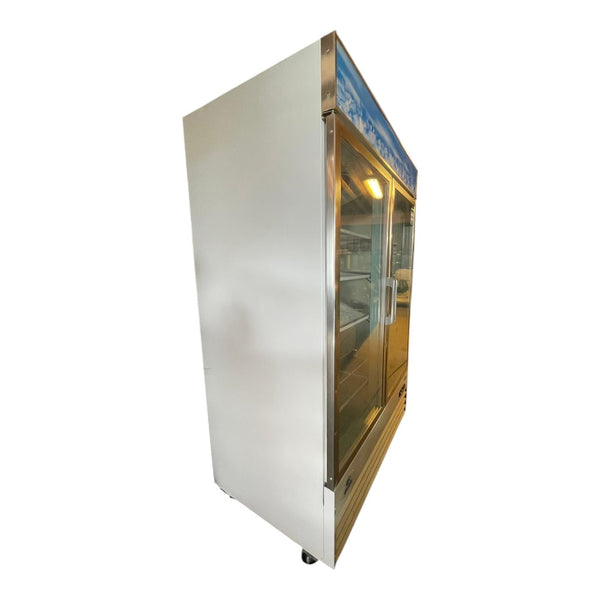Danair NRG-2-GDF-54-HC - Freezer - Upright - 2 Glass Door - Cosmetic Damage
