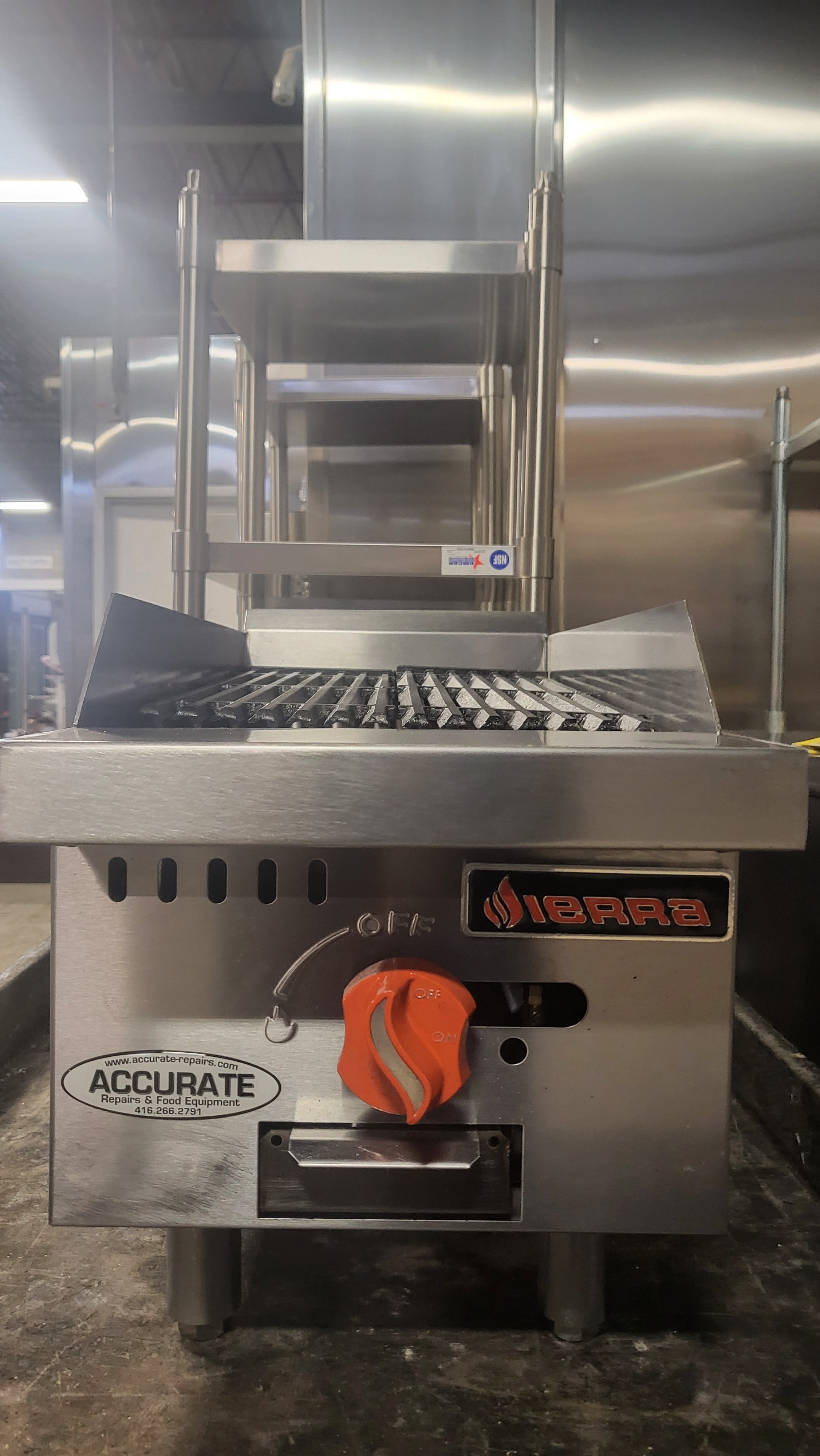 Sierra SRRB-12  Gas Radiant Charbroiler