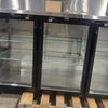 New Air NBB-72-SG 2 Door Glass Back Bar Refrigerator
